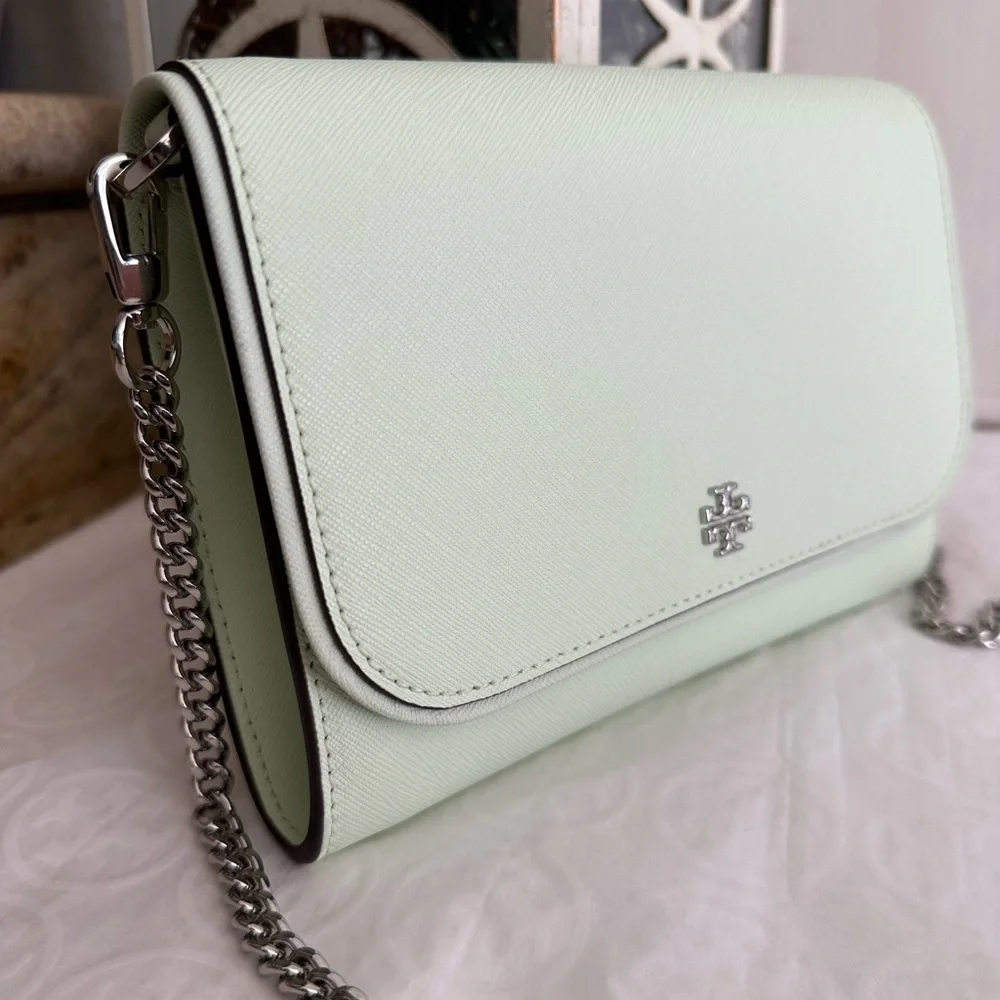 New Tory burch Emerson chain wallet crossbody medawmist - Picture 3 of 9